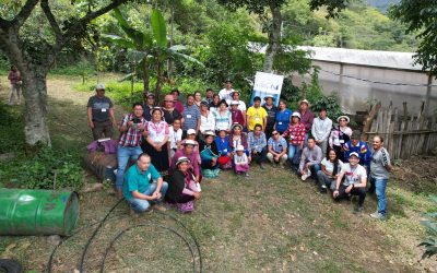 Minga Local ”Aprendizaje vivencial sobre prácticas sostenibles con jóvenes promotores de Cañar»