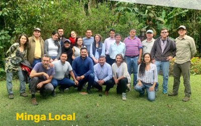 Minga Local ”La restauración como una estrategia de gestión del paisaje en el Chocó Andino»